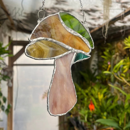 Stained Glass Mushrooms